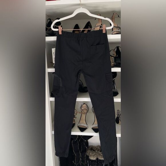 New Seven Souls Boy's Zip Pocket Drawstring Jogger Pants Beige Size 18 - Picture 3 of 14